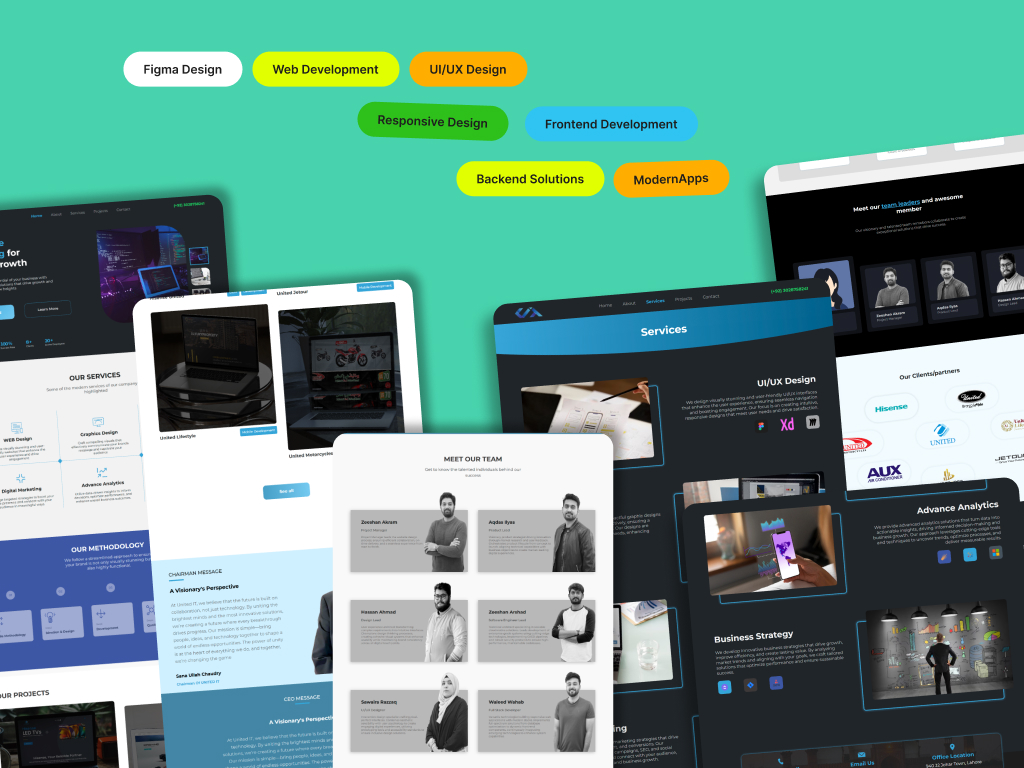 UI/UX Designs